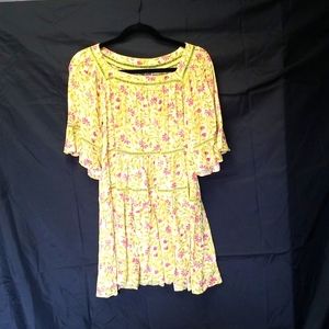 Playa Lucila floral dress, mini-length, size S, NWT